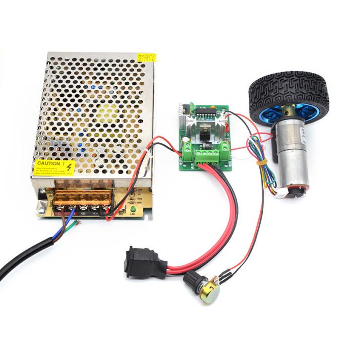 6v 12v 25mm مُفرش DC Gear Motor Encoder JGA25-370B عزم دوران عالي 25mm مُفرش DC Gear Motor 16