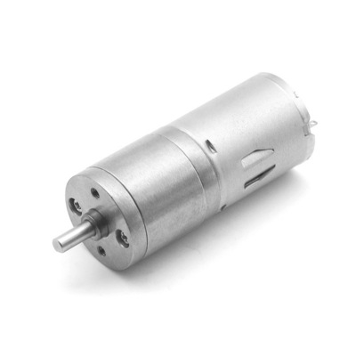 6V 12V 24V 6000rpm 370 DC تخفيض تروس المحرك مع Dia25mm علبة التروس المخفض