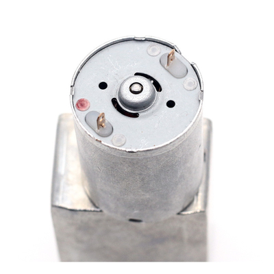 ASLONG JGY-370 37mm 6/12/24V مصغرة DC دودة محرك مخفض مع محرك ذاتي القفل منخفض السرعة