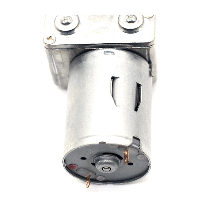 ASLONG JGY-370 37mm 6/12/24V مصغرة DC دودة محرك مخفض مع محرك ذاتي القفل منخفض السرعة