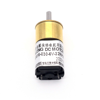 ASLONG JGA16-030 15.5mm 6V 26-800RPM DC محرك الحد من الفرشاة الحرارية الحرارية الحرارية الحرارية الحرارية الحرارية الحرارية الحرارية