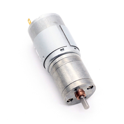 محرك Dc منخفض السرعة 24v محرك Dc معدل التروس JGA25-385 24v محرك Dc منخفض الدوران في الدقيقة DC مع علبة التروس المعدنية 25mm
