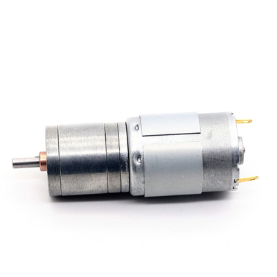 محرك Dc منخفض السرعة 24v محرك Dc معدل التروس JGA25-385 24v محرك Dc منخفض الدوران في الدقيقة DC مع علبة التروس المعدنية 25mm