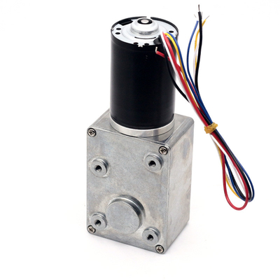 محرك Dc ذو عزم دوران عالي بدون فرشاة 24v محرك Dc بدون فرشاة A5882-4260 محرك Worm Gear