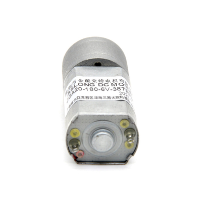 محرك Dc منخفض السرعة محرك Dc 12v منخفض السرعة JGA20-180 6v إلى 12v محرك Dc