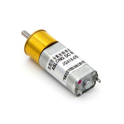 محرك الخروج المركزي للعمود الحدودي JGA16-050 244:1 12V32RPM المحركات DC محرك التروس
