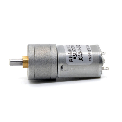 ASLONG JGA20-130 فرشاة المحرك 12V 30RPM 1:268 ميكرو DC محرك فرشاة Dc 12v