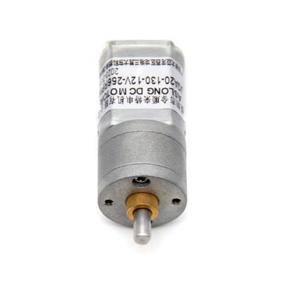ASLONG JGA20-130 فرشاة المحرك 12V 30RPM 1:268 ميكرو DC محرك فرشاة Dc 12v