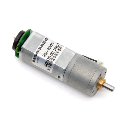 محرك الفرشة JGA20-180B 12V 21RPM 1:374 12v Dc محرك مع مكيف Micro Dc Gear Motor مع مكيف