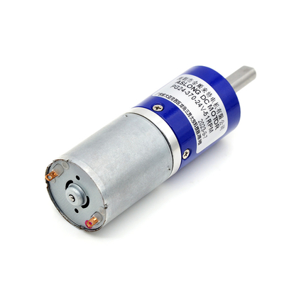 محرك تخفيض العزم العكسي الكوكبي للمعدات المعدنية PG24-370 24mm 24V Dc محرك المعدات الكوكبية