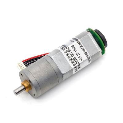 محرك تشفير صغير Dc Gear JGA20-180B 12V 258RPM 1:31 Micro Motors Encoder Dc Motor Brush
