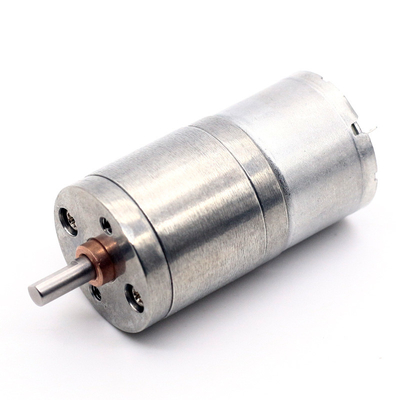 25mm سبور علبة التروس المفرشحة DC المحركات JGA25-310 6V 33RPM 1:226 عالية عزم الدوران Dc محرك ميني 25mm علبة التروس 25mm ميكرو محرك
