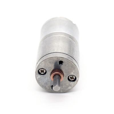 25mm سبور علبة التروس المفرشحة DC المحركات JGA25-310 6V 33RPM 1:226 عالية عزم الدوران Dc محرك ميني 25mm علبة التروس 25mm ميكرو محرك