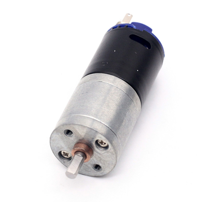 محرك 25 ملم مع صندوق التروس JGA25-370DG 12V 53RPM 1:377 12v DC صندوق التروس المعدني Micro Speed 370 Motor