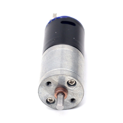 محرك 25 ملم مع صندوق التروس JGA25-370DG 12V 53RPM 1:377 12v DC صندوق التروس المعدني Micro Speed 370 Motor