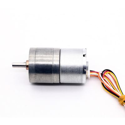 محرك ميني JGA25-2418 12V 55RPM 1:78 تحكم السرعة محرك صغير 12v24v سرعة عالية