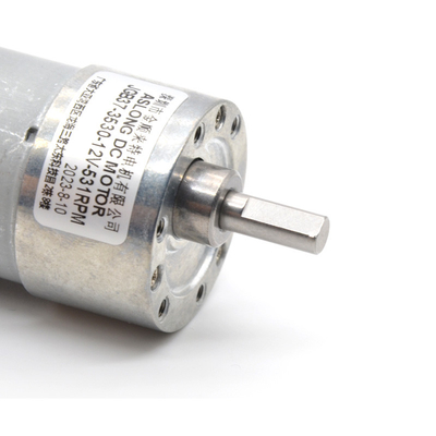 24 فولت محرك مع مكيف JGB37-3530GB 24 فولت 76RPM 1:131 محرك فرشاة مع مكيف