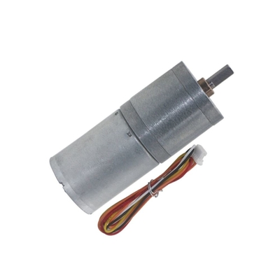 محرك صغير منخفض الضوضاء 12V24V JGA25-2430 DC محرك تباطؤ بدون فرشاة 12V تباطؤ محرك صغير