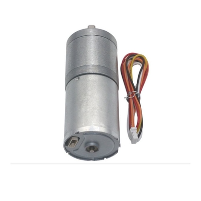 محرك صغير منخفض الضوضاء 12V24V JGA25-2430 DC محرك تباطؤ بدون فرشاة 12V تباطؤ محرك صغير