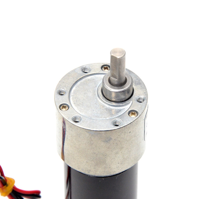 علبة التروس ميني صغيرة 37-555 محرك JGB37-3157 24V 48RPM 1:168 Dc محرك التروس 37mm