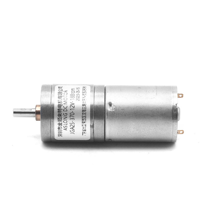 6V 12V 24V 6000rpm 370 DC تخفيض تروس المحرك مع Dia25mm علبة التروس المخفض