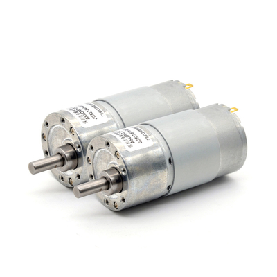 JGB37-545 مايكرو ميتال جير موتور 12 فولت 24 فولت 35 دورة في الدقيقة منخفضة Rpm Dc Motors