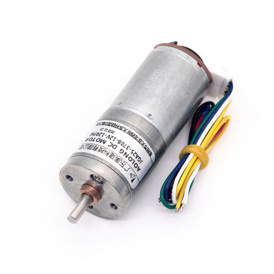 JGA25-370B عزم دوران كبير محركات التروس المترددة الصغيرة 1360rpm مع مكشف عداد التيار
