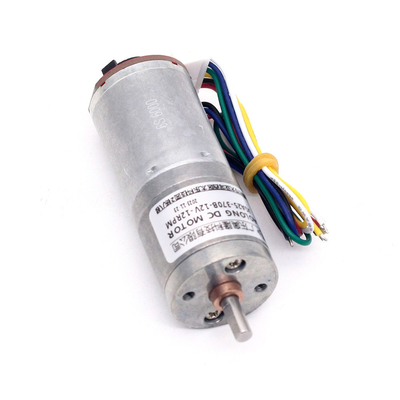 JGA25-370B عزم دوران كبير محركات التروس المترددة الصغيرة 1360rpm مع مكشف عداد التيار