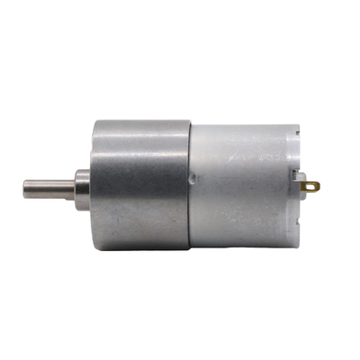 ASLONG JGB37-3530 12/24V 33-265RPM DC مطهر DC مركز المحرك الخروج علبة التروس محرك السرعة المنخفضة