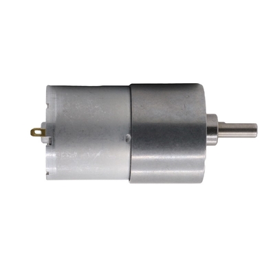ASLONG JGB37-3530 12/24V 33-265RPM DC مطهر DC مركز المحرك الخروج علبة التروس محرك السرعة المنخفضة
