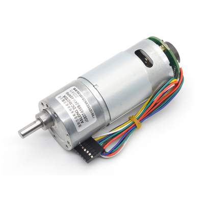 محرك DC مع مكيف 37mm JGB37-555B 37mm محرك 24v مع مكيف